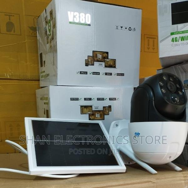 Two-Way Audio Waterproof Security Camera 4g PTZ Solar Camer - main view