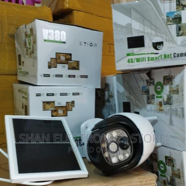 V380 PTZ 4g Solar Camera 360 Degree Solar CCTV Camera-