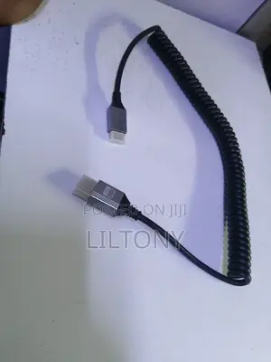 2mtrs Spiral Mini Hdmi to Hdmi Cable