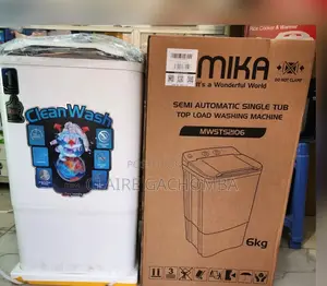 Mika 6 Kg Top Load Single Tub Washing Machine MWSTS2106