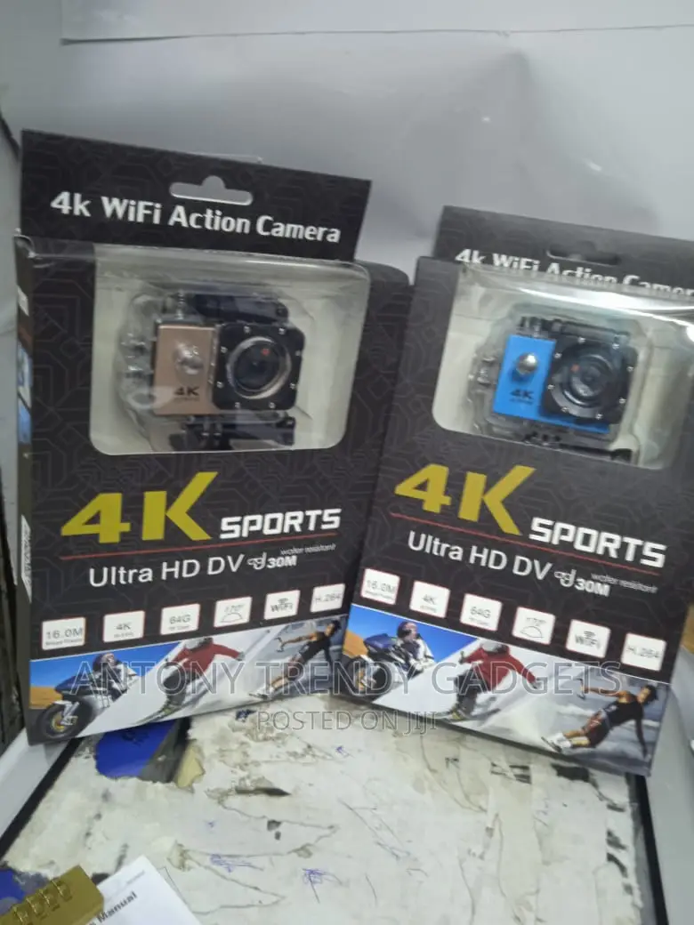 Sport's Camera Model, Waterproof Camera