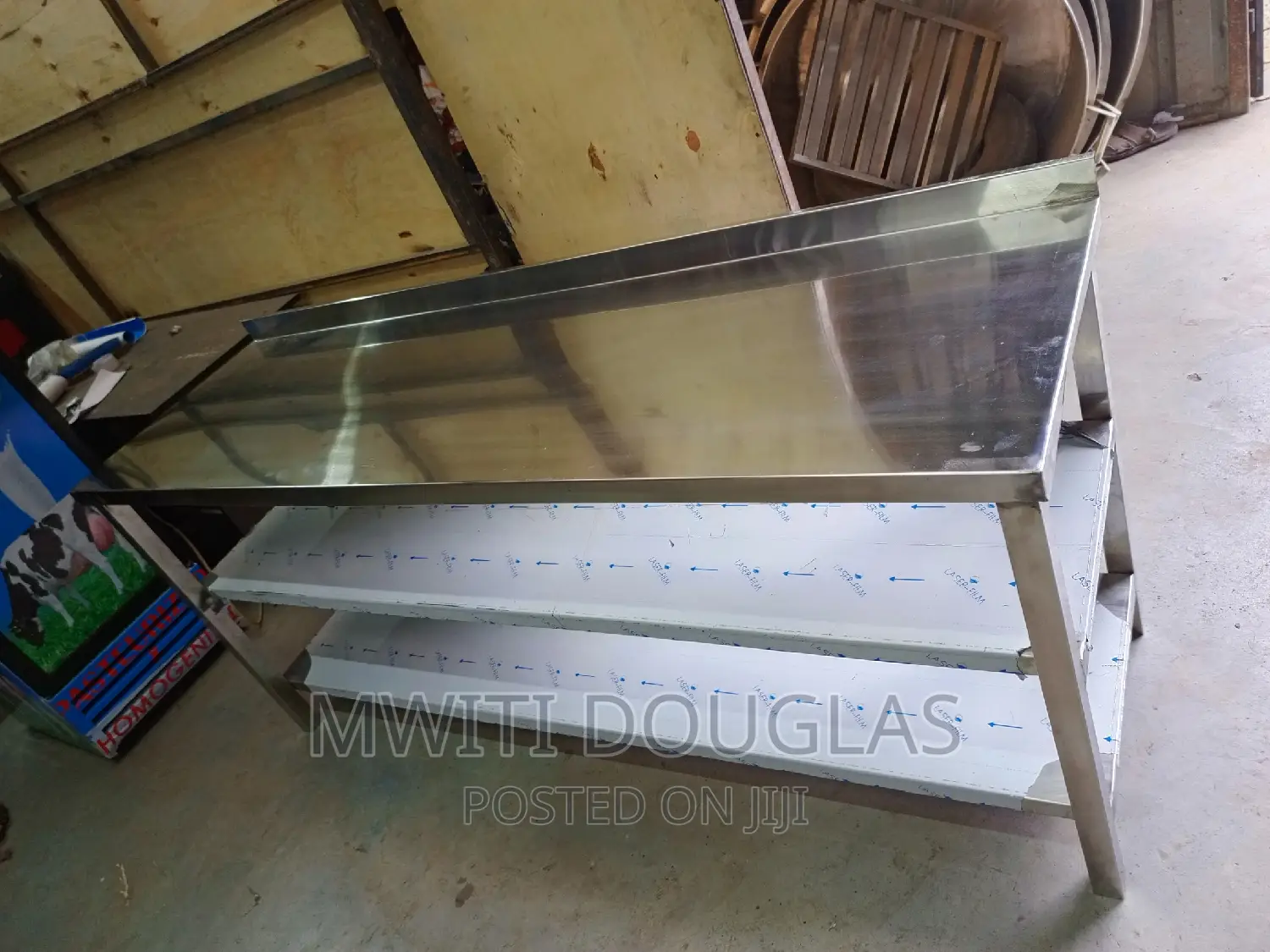2 Undersheves Ss Working Table