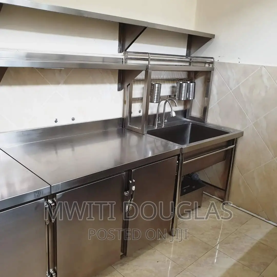 Working Top Cabinet With Single Sink