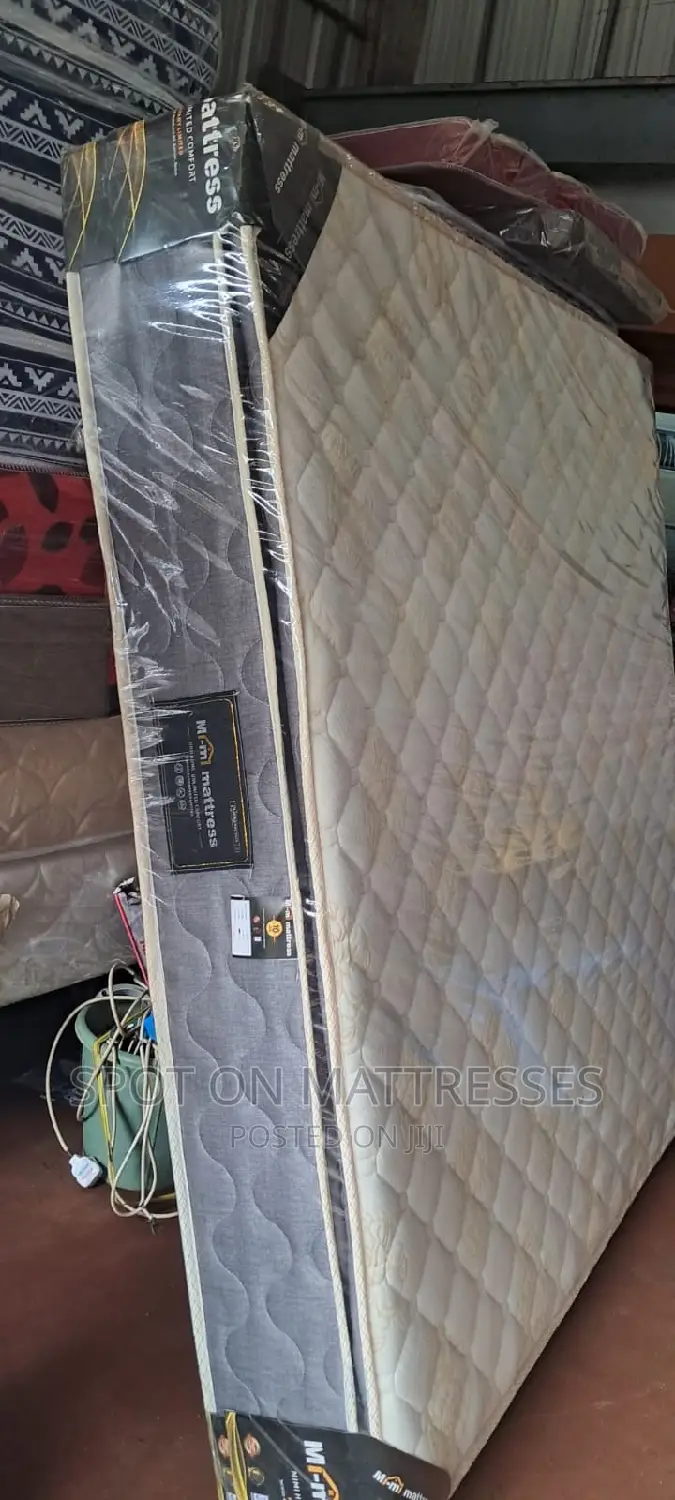 6by6 10inches Spring Mattress (10years Warranty Wueh!)