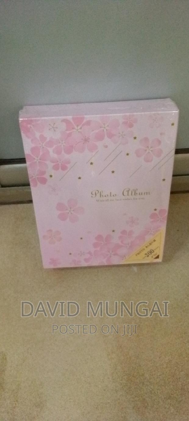 Box Type Photo Album 300 Photos Pink