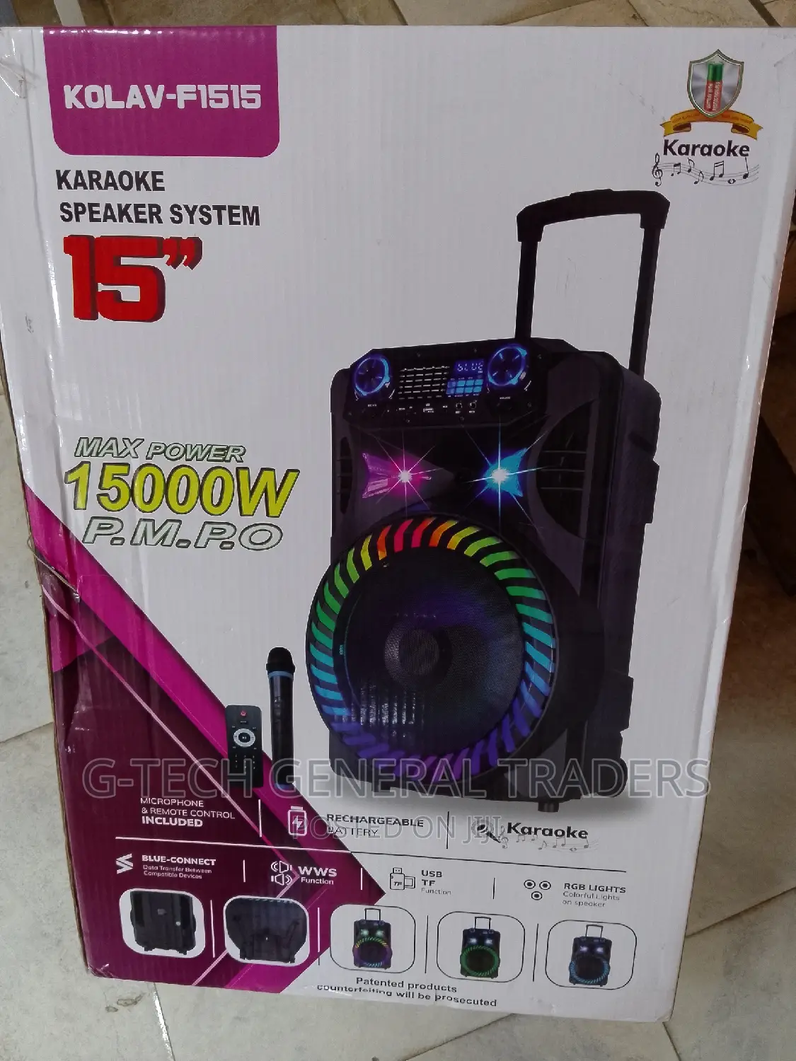 Speaker!Speaker Available 1500w Maximum Output