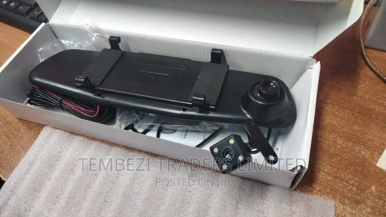 Universal Rear View Monitor/Dashcam With Front Rear Camera