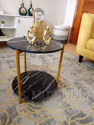 Round Side/Coffee Table 40 by 42 Cm
