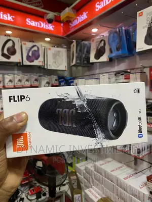 JBL Flip 6 - Portable Bluetooth Speaker, Powerful Sound