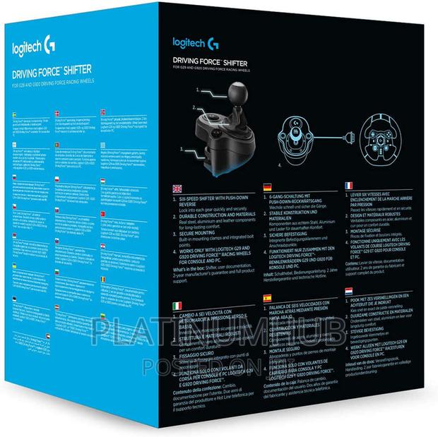 G29 Logitech Driving Force Shifter M5f - main view