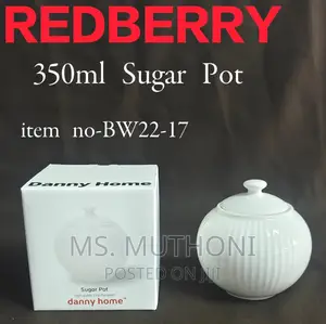 Redberry Danny Home Porcelein Sugar Dish 350ml At