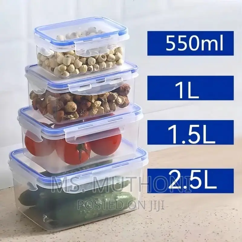 *5 in 1 Fridge Containers KEEP FRESH