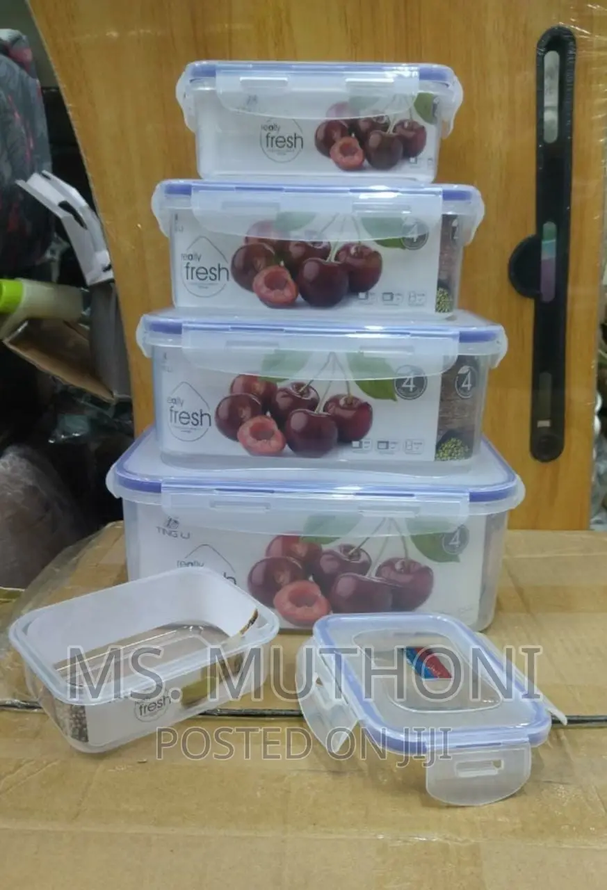 *5 in 1 Fridge Containers KEEP FRESH