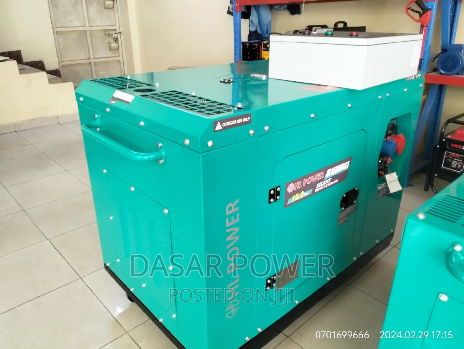 15kva Silent Diesel Generator.