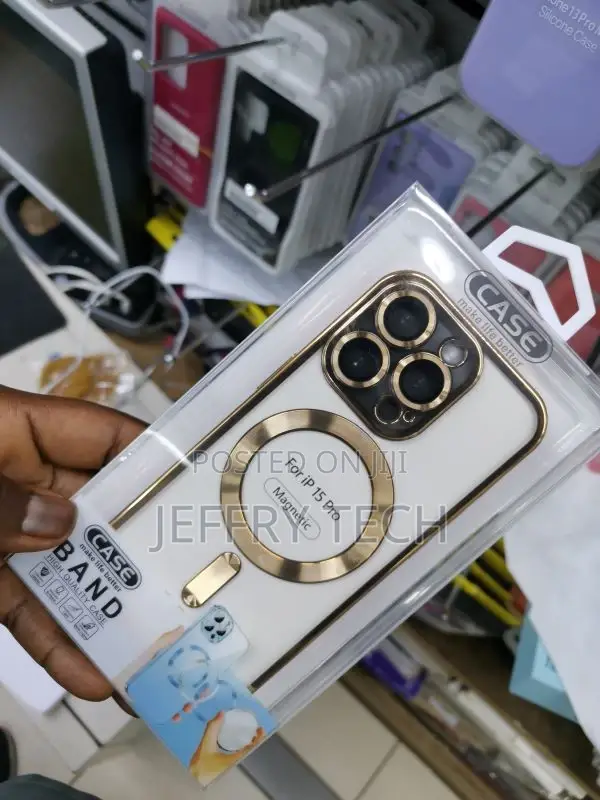 iPhone 15 Series Magnetic Plating Acrylic Magsafe Case