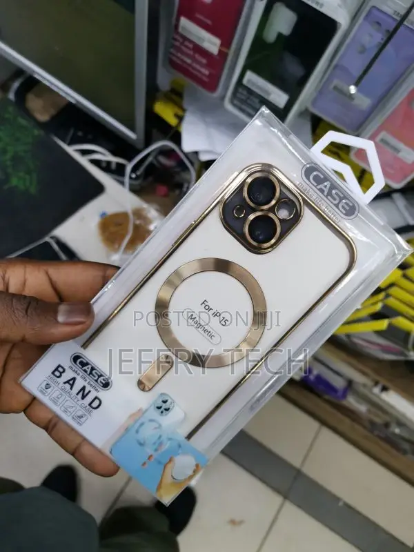 iPhone 15 Series Magnetic Plating Acrylic Magsafe Case