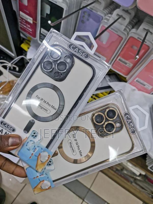 iPhone 14 Pro Max Magsafe Plating Camera Protection Case - thumbnail 2