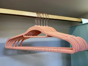 10 PCS Premium Velvet Hangers Ultra Thin Non-Slip