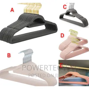 10 PCS Velvet Hangers Ultra Thin Non-Slip
"