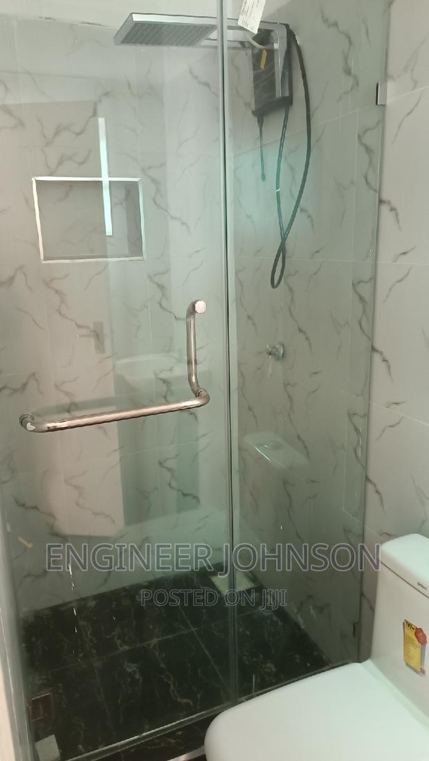 Frameless Bathroom Glass Door