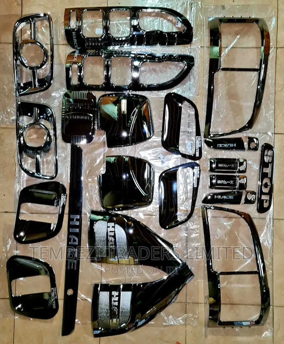 Chrome Set Kit Hiace 7L Box 2008/2012/2015