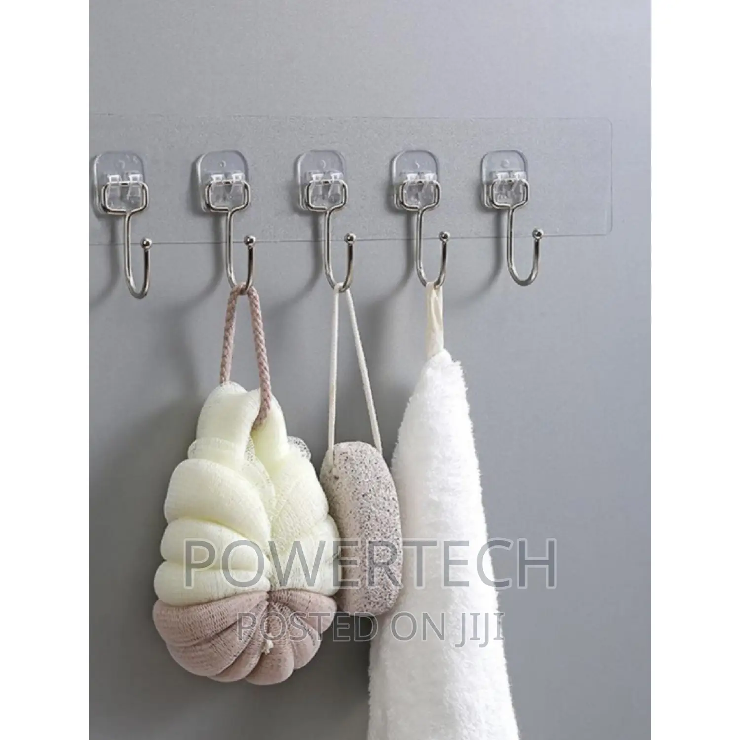 6 Hooks Strong Adhesive Wall Hanger