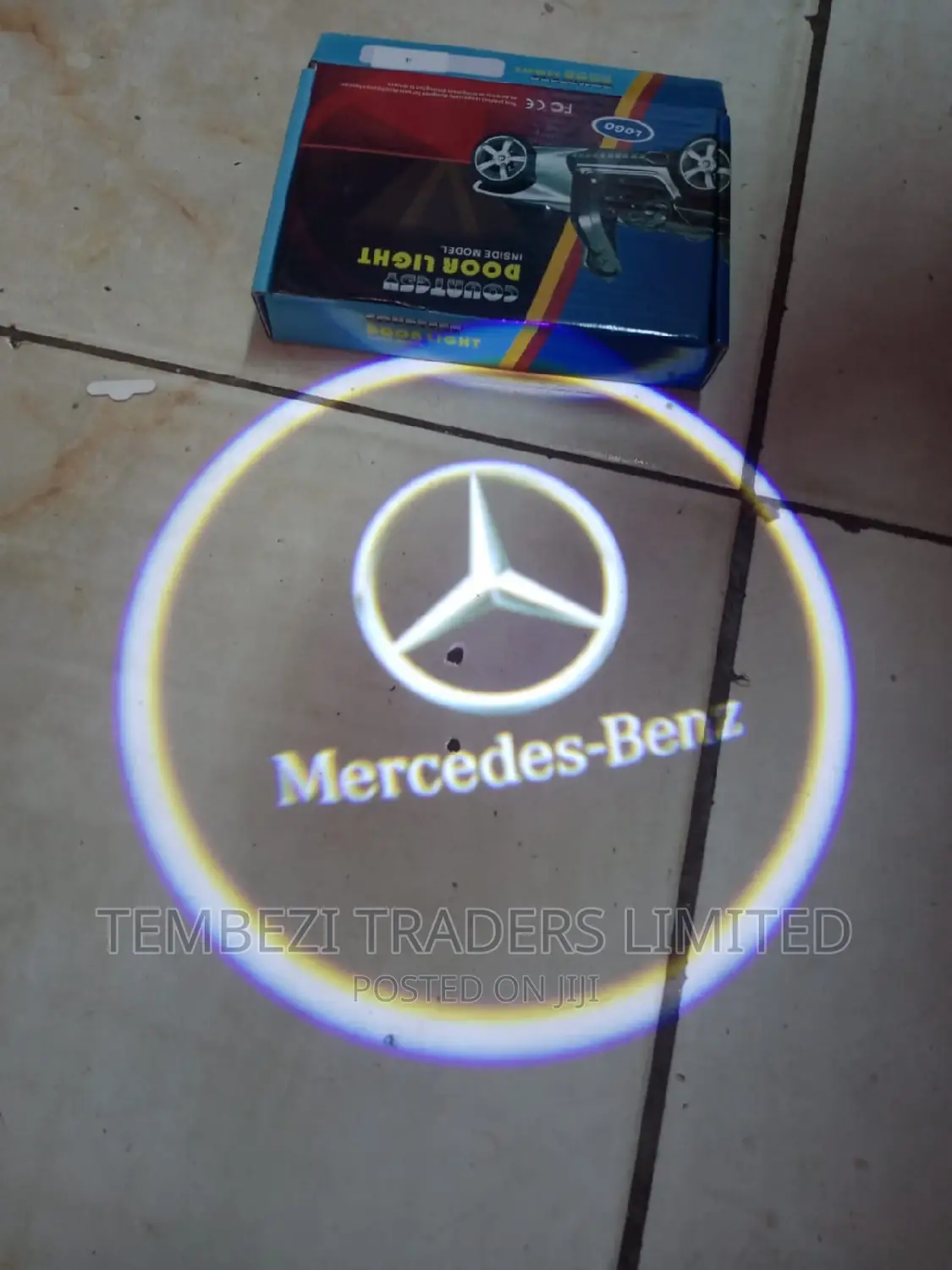 Mercedes Door Logo Lights