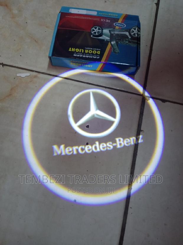 Mercedes Door Logo Lights - main view