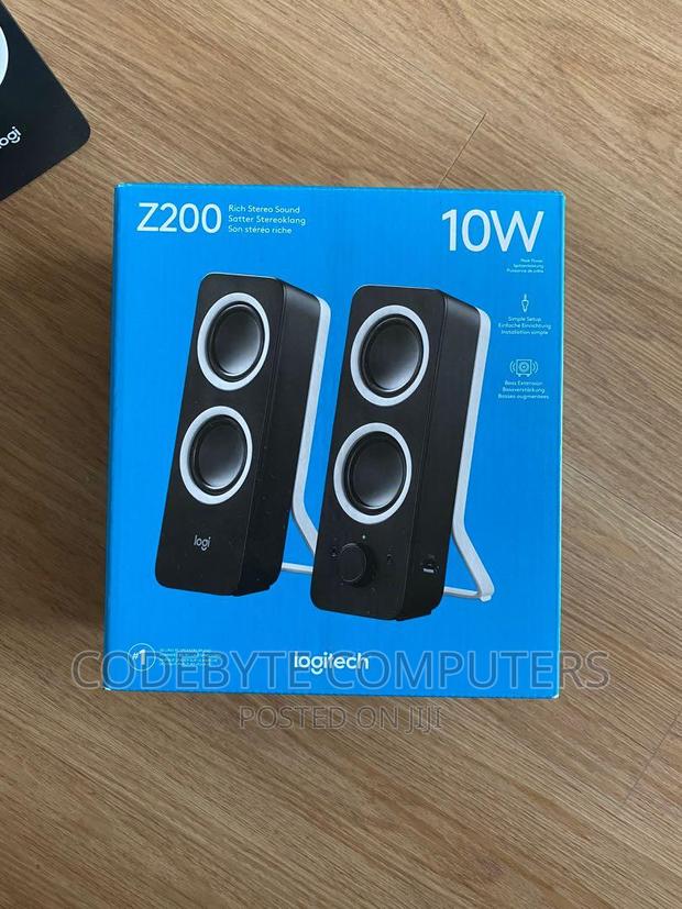 Logitech Z200 Stereo 2.0 Speaker - main view