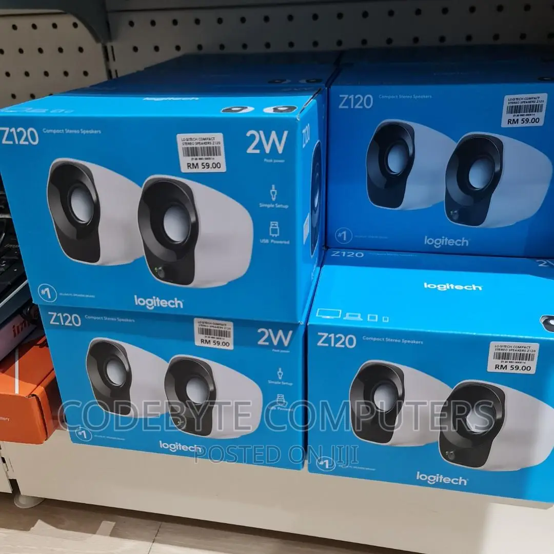 Logitech Z120 Compact Stereo Usb Powered Speakers