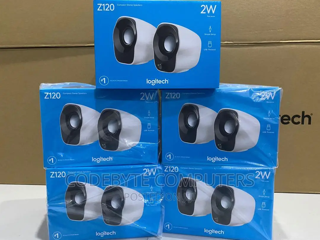 Logitech Z120 Compact Pc Stereo Speakers