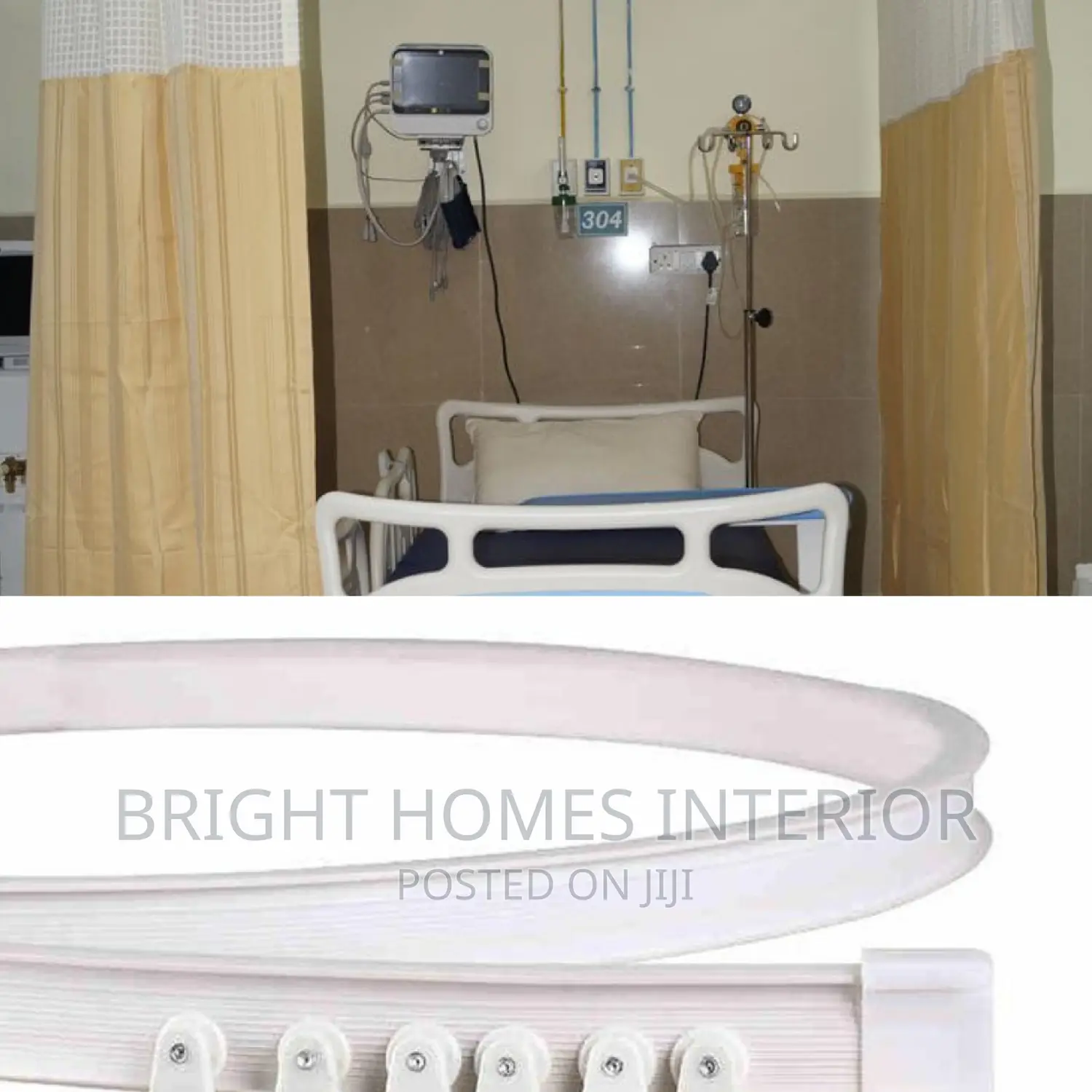 Bendable Curtain Rails Hospital Rails Mosquito Net Rails