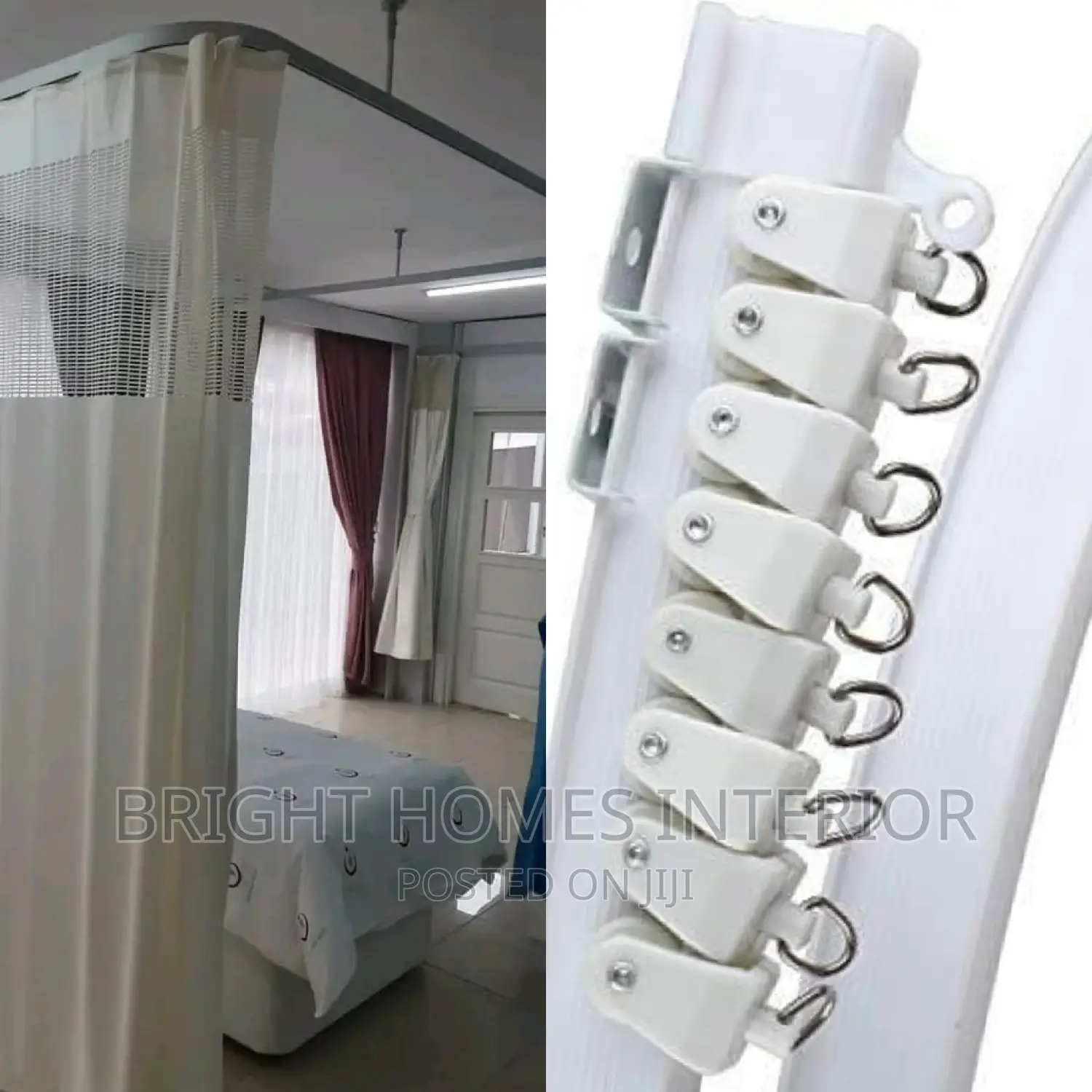 Bendable Curtain Rails Hospital Rails Mosquito Net Rails