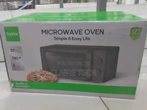 Black Synix 20 Litres Microwave Oven