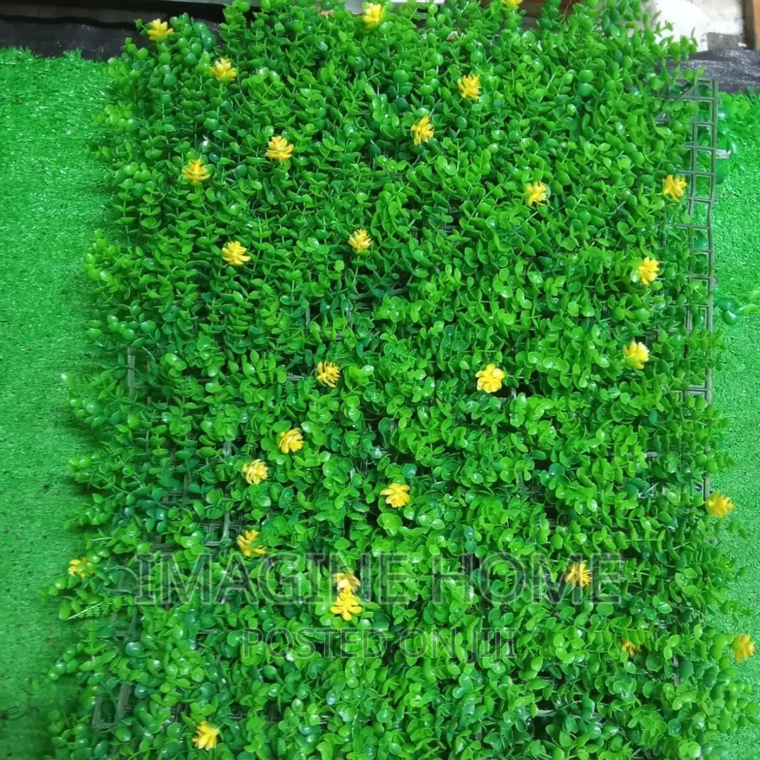 Yellow Green Wall Hedge