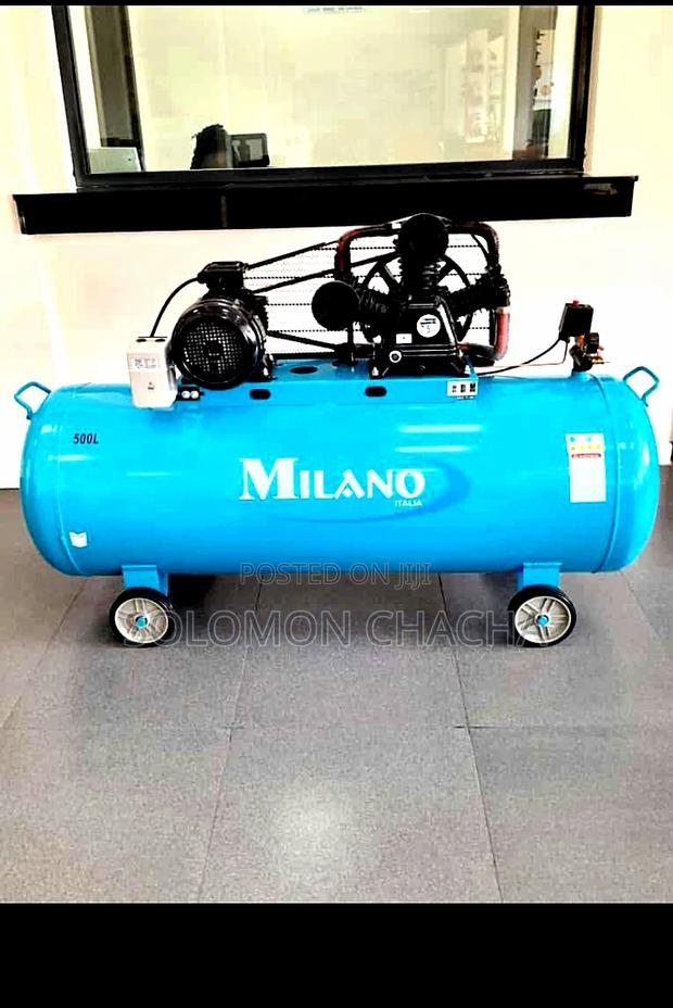 Milano 500L 8 Bar 3 Phase Compressor