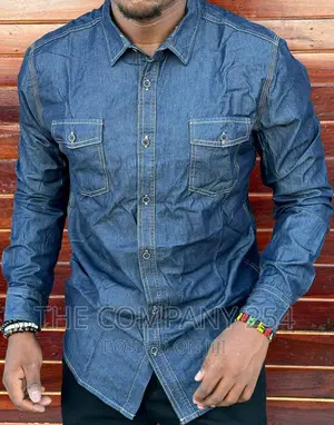 Longsleeved Shortsleeved Men's Assorted Designer Denim Shirt