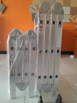 Aluminium Multifolding Ladder 4x2