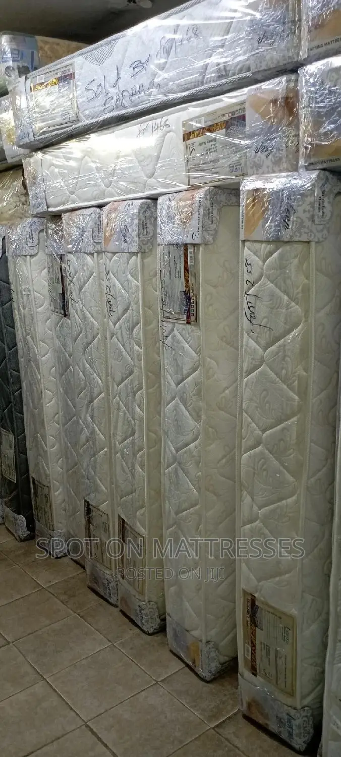6by6 10inch Pocket Spring Mattresses {10yrs Warranty}