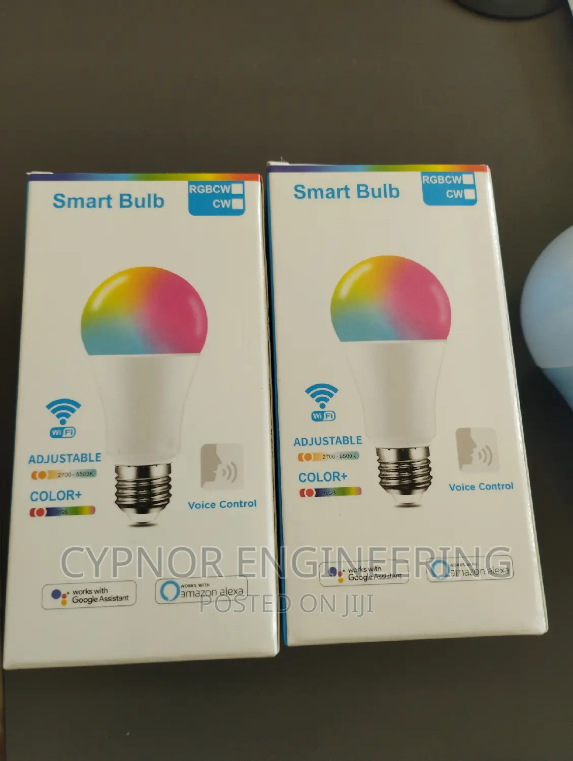 Warm and Cold Multicolor Wifi Bulb.