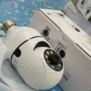 Clean Wifi IP Smart Bulb Camera V380 PRO