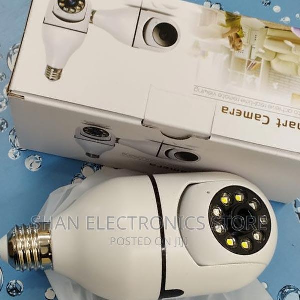 CCTV Camera 1080p Bulb Shape PTZ V380 Pro | CCTV Security *