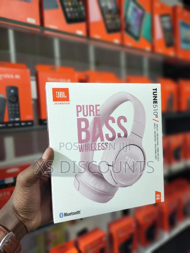 JBL Tune 510 Wireless Headphones Pink - main view