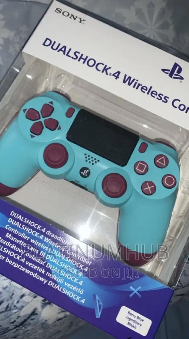 Ps4 Controller Blue Berry V7k