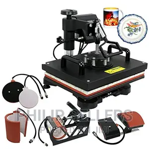 New 8 In 1 Combo Heat Press Sublimation