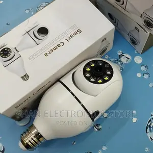 Smart Home Security Camera~PTZ Bulb Shape V380