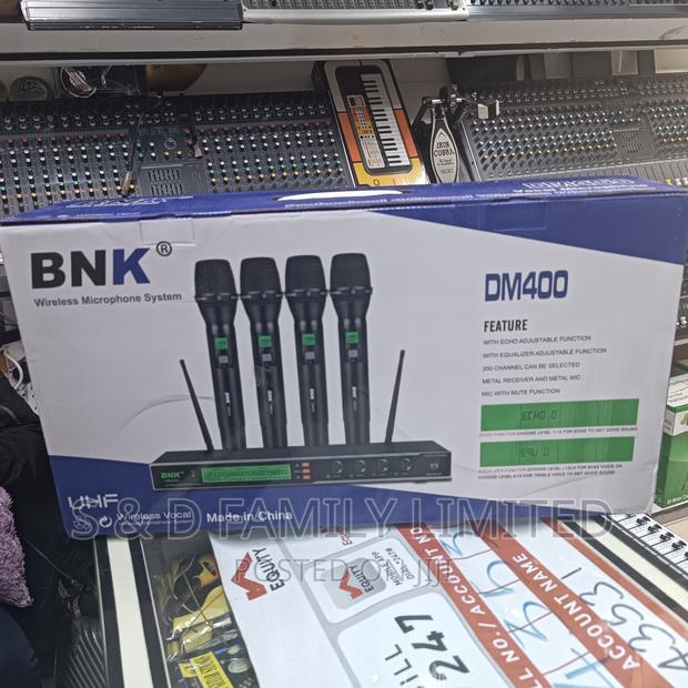 BNK 4 in 1 DM400 Wireless Microphone