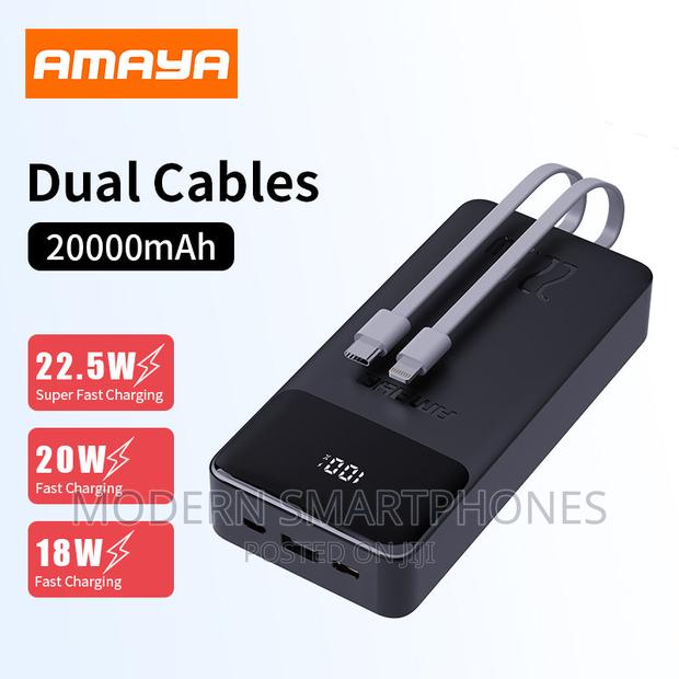 Amaya APW-13 Power Bank 20000mah 22.5W Super Fast Chargering