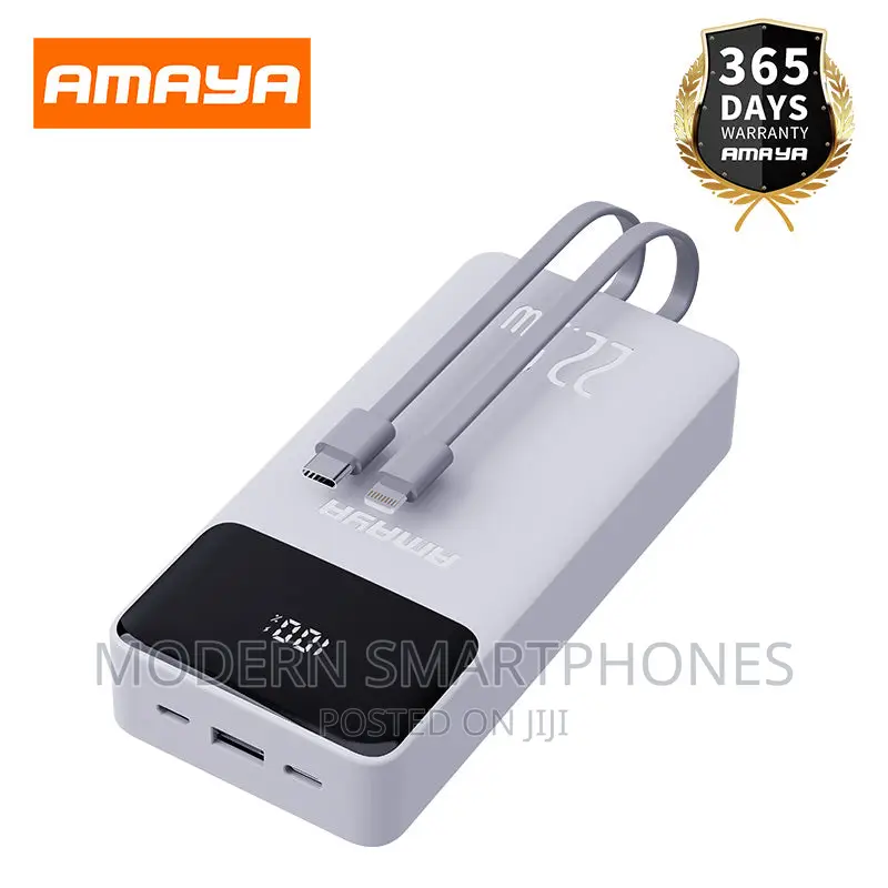 Amaya APW-13 Power Bank 20000mah 22.5W Super Fast Chargering
