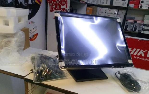 15" Black POS Touch Screen LED Monitor- POS Monitor